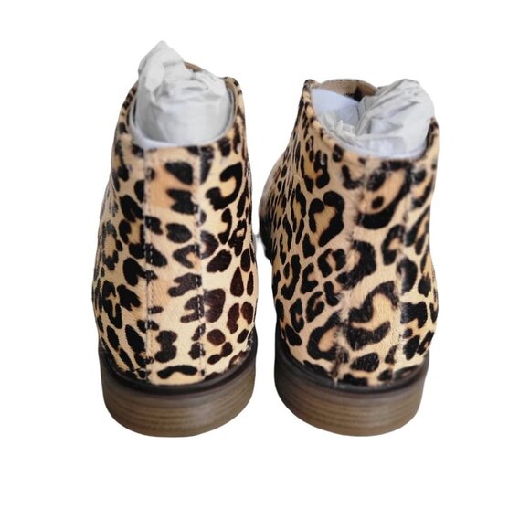 New - HUSH PUPPIES Haircalf Comfort Chukkas Leopard Women | 6.5 - Picture 9 of 16